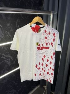 Pum a Scuderia Ferrari Round Neck Tshirt with Box Packing