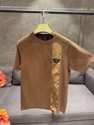  PRAD_A BROWN PREMIUM IMPORTED SATIN TSHIRT