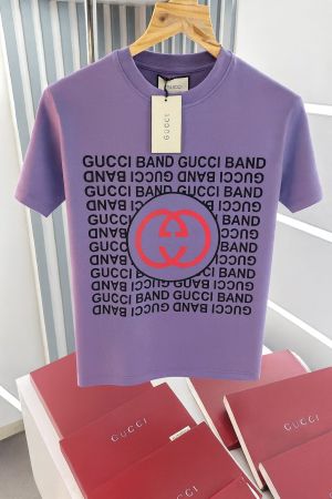 Gucc Premium Quality Round Neck T-Shirt With Original Box 