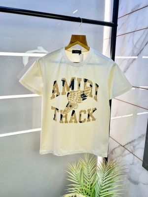 Amir i White Round Neck Premium Printed T-shirt F2568-WH