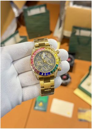 Role_x Oyster Perpetual Daytona Chosmograph Rainbow Gold