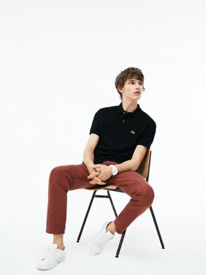 LACOST_E BLACK PREMIUM CLASSIC POLO