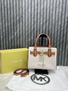 Michael_Kors_Hamilton_Small_Satchel_Bag_With_CrossbodySling_OriginalBox_Packing