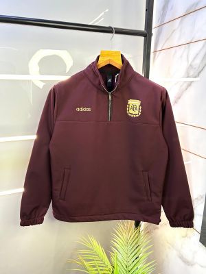 Adida s Imported Maroon Super Premium Zipper Wind Shetter F2172-MAR