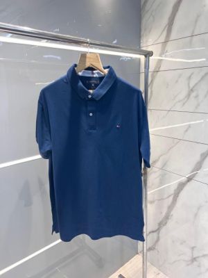 Tommy Hilfige r Inkblue Premium Cotton Lycra Pique fabric Polo Tshirt with Embroidered Logo 2831