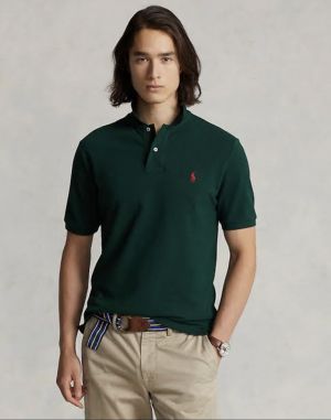 RALPH LAURE_N POLO GREEN PREMIUM CLASSIC IMPORTED POLO