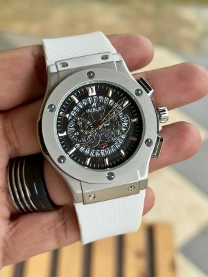 HUBLOT_CRONOGRAPH_SILVE_WHITE