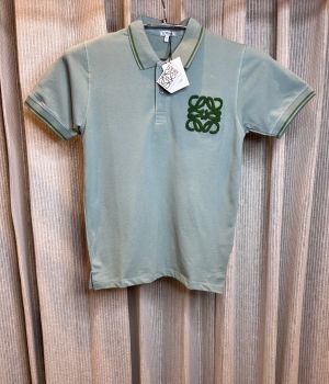 LOEWE GREEN IMPORTED PREMIUM FRONT WORK POLO