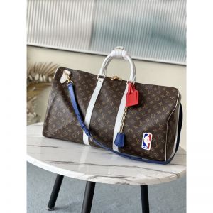 Louis_Vuitton_LV NBA Monogram Limited Edition Premium Duffle With Dust Bag (Brown - 1140)
