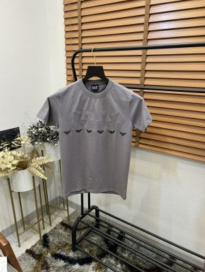 Emporio Arman_i Logo Embroidered Premium Round Neck T-shirt