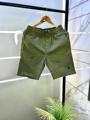 Ralph_Lauren Polo Beige Imported Premium Linen Shorts F2944-BE2