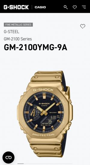 Casio g shock gm2100