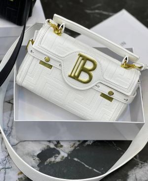 Balmain_B_Buzz_White_Top_Handle_With_OriginalBox_DustCover