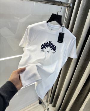 Arman i Exchange White Logo Print Premium T-Shirt