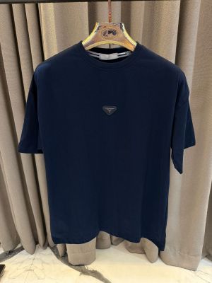 Prad_a Premium Oversized Tshirt Navy Blue 
