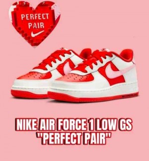 Nikee AirForce 1 Low Women s Valentine fix