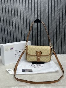 Coach_Turnlock_Hadley_Black_Shoulder_Crossbody_Bag_With_OriginalBox