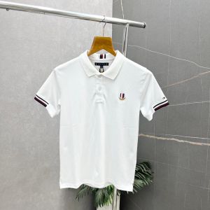 Tomm_y Hilfiger White Premium Polo Neck Tshirt 467