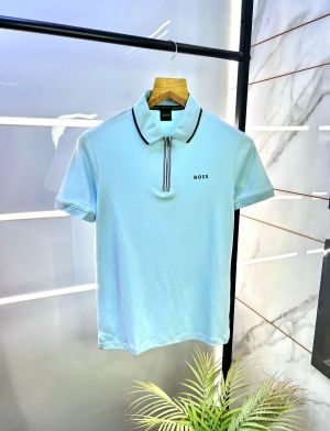 Hugo_Boss Sky Premium Collar Neck Polo T-shirt F2703-SK