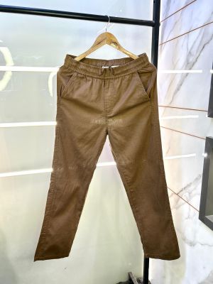 Zar a Dark Brown Linen Relax fit Super Premium Trouser F2879-DBR