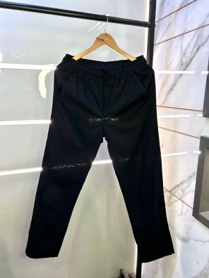 Zar a Black Linen Relax fit Super Premium Trouser F2879-BL