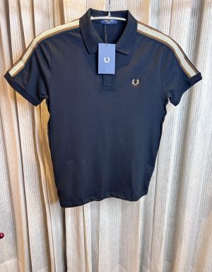 FRED PERRY BLACK  PREMIUM IMPORTED POLO