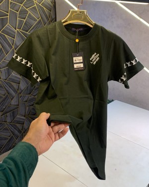 Louis_Vuitton_Green_Monogram_Print_Imported_T-Shirt_(1351)