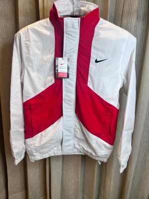 NIK_E DISTRESSED RED WHITE PREMIUM WIND SHEETER