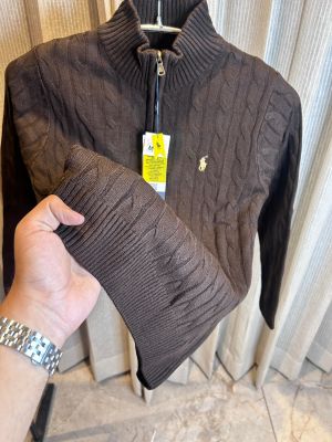 RALPH LAURE_N POLO DARK KNITTED PREMIUM ELBOW WORK