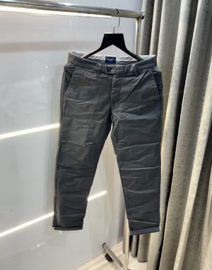 Hacket London Dark Grey Premium Classic Cotton Trouser 