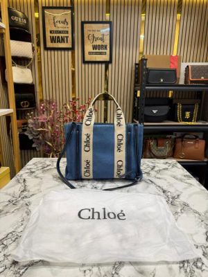 Chloe Premium Quality Handbag With Dust Bag (Blue)