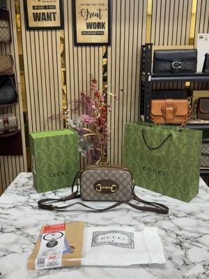 GUCC_I HORSEBIT SLING BAG WITH BOX AND DUST BAG WITH CARRY BAG