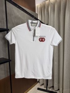GUCC_I WHITE GG  PREMIUM IMPORTED POLO