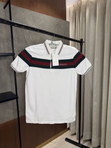 GUCC_I WHITE Gg PREMIUM IMPORTED POLO