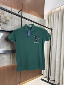 RALPH LAURE_N POLO GREEN PREMIUM FRONT EMBORSSED POLO