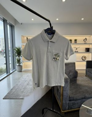 Ralphlauren luxury polo tshirt beige sale
