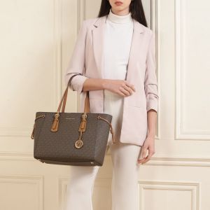 Michael_Kors_MK Voyager Tote Bag With Dust Bag (Brown - 181)