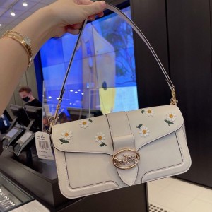 Coach_ Georgia flower print premium quality with box 