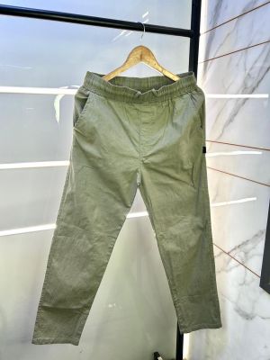 Ralph_Lauren Polo Green Linen Super Premium Trouser F3069-GR