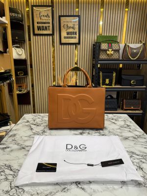 Dolce_&_Gabbana_Daily_Tote_Bag_With_Dust_Bag_And_Card_(Brown)