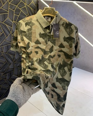 H&M_Green_Printed_Imported_Polo_T-shirt_(1360)