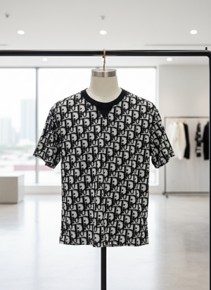 DIWALI DHAMAKA SALE RETURN NO DIO_R ROUND NECK IMPORTED T-SHIRT BLACK