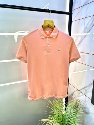 Lacost e Pink Polo Premium Collar Neck T-shirt F2887-PI