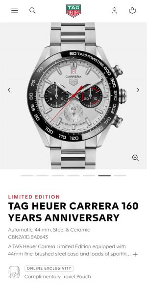 Tag_heuer Carrera Calibre 02 Chronograph