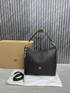 Coach_Laurel_Hobo_Tote_Large_Size_With_OriginalBox_DustCover_Keychain_Highend