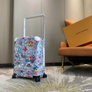 Louis_Vuitton_LV Trolley M10141 Horizon Genuine Leather Luggage & Travel Bag With OG Box & Dust Bag (White - 541)