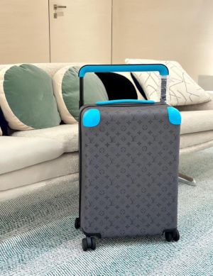 Louis_Vuitton_LV Trolley Horizon Genuine Leather Luggage & Travel Bag With OG Box & Dust Bag (Grey - 1168)