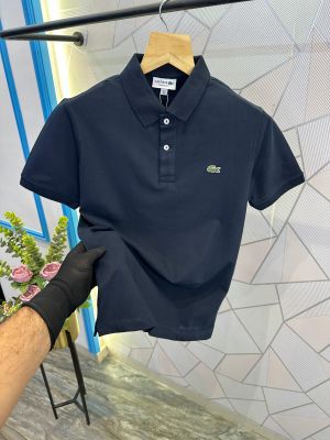 Lacost_E Premium Quality Polo T-Shirt Store Article (N-Blue)
