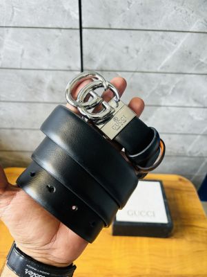 GUCC_I SILVER PREMIUM QUALITY REVERSIBLE BELT