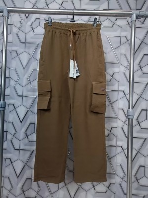 Calvin_Klein_Brown_Premium_Classic_Cargo_Baggy_Track_Pant_(1083)